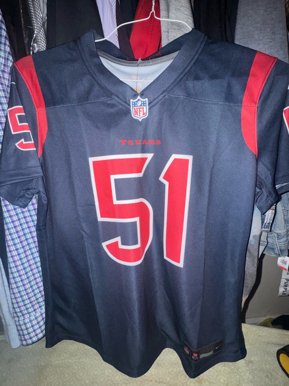 Nike Houston Texans Will Anderson Jr Women’s Jersey M